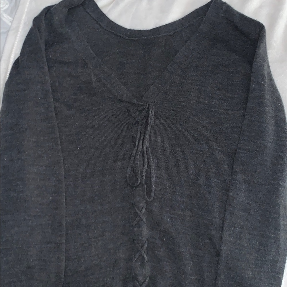 BB Dakota Tie Back Sweater